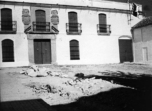 Plaza Palomino en obras